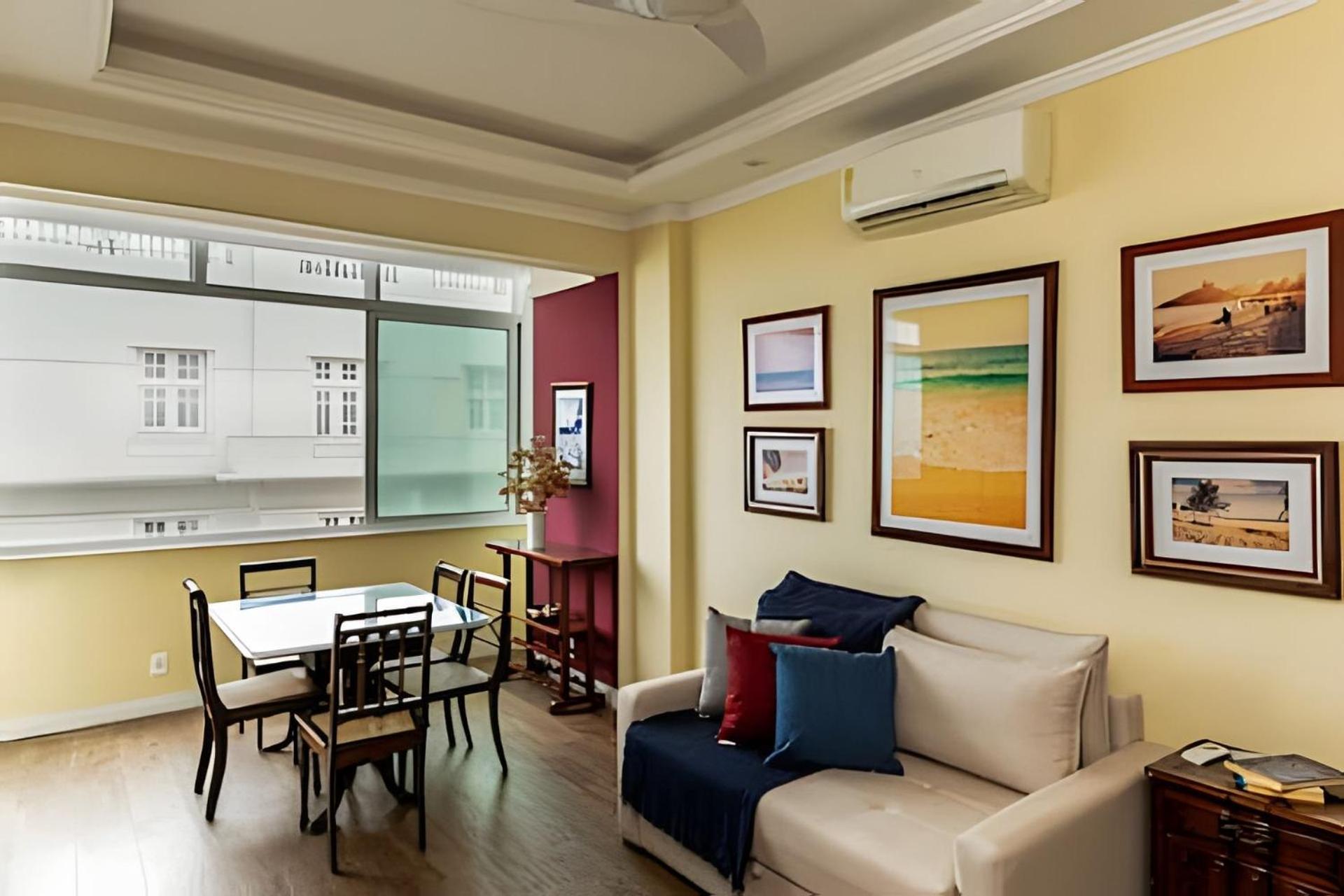 Apartamento Copacabana Ampla Vista Mar *